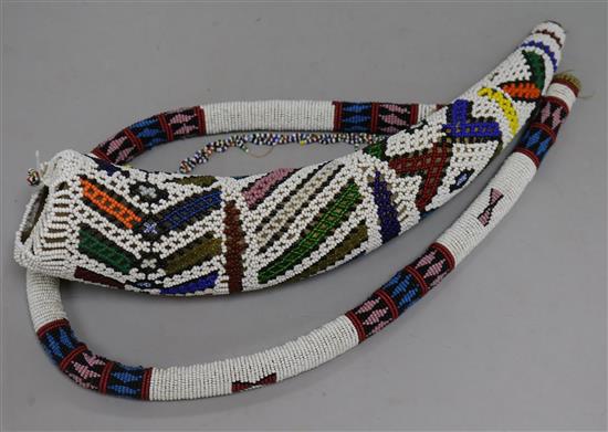 An African beadwork